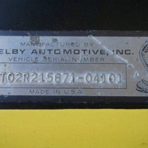 1968 Shelby GT500KR
