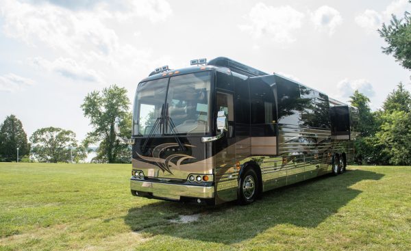 2008 Prevost Parliament XLII Double Slide